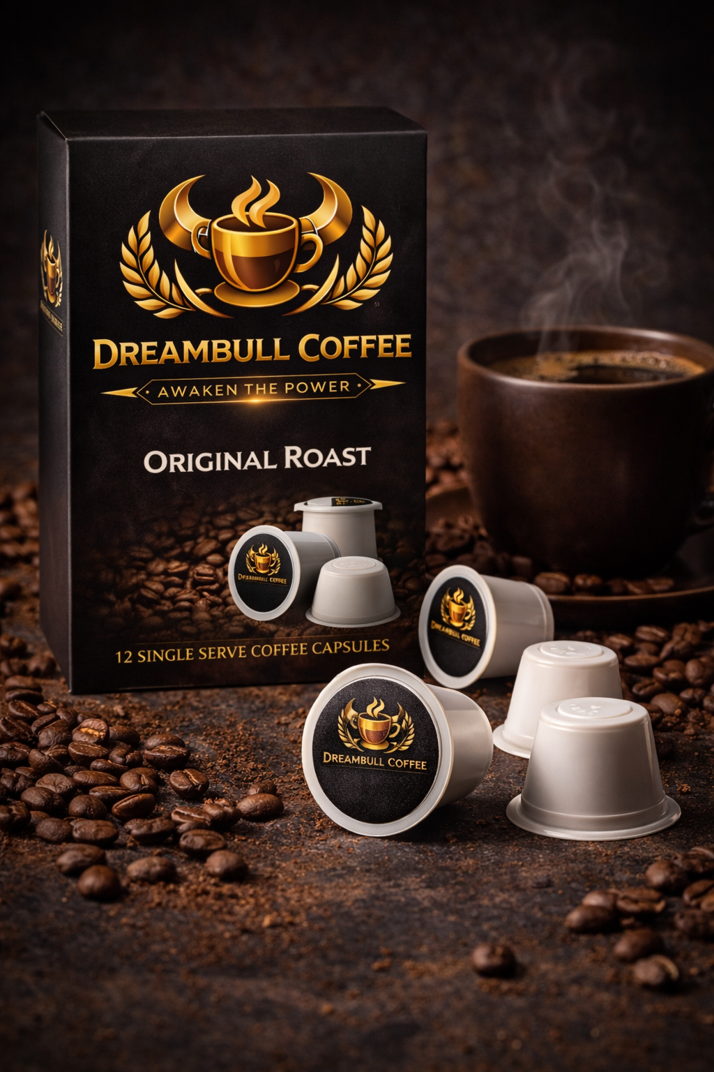 12 Pack Single Serve Coffee Capsules