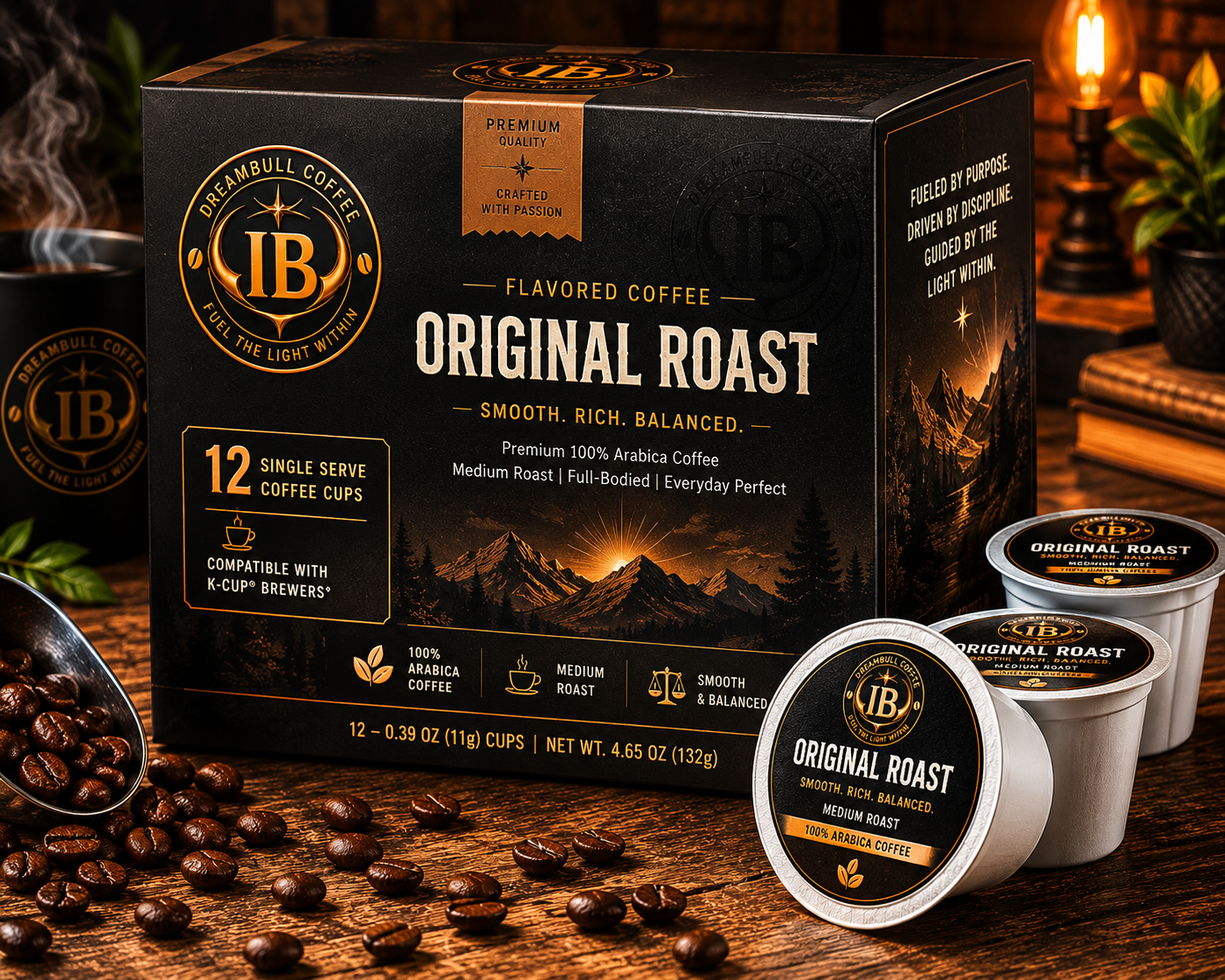 12 Pack Single Serve Coffee Capsules